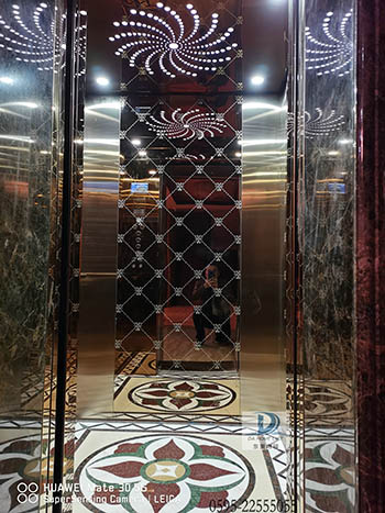 莆田别墅电梯旁开门是怎么开的？图片